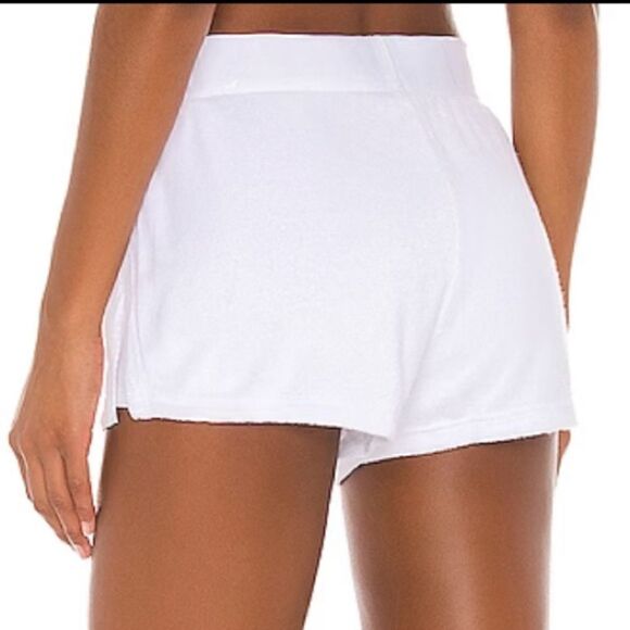 NWT ALALA Terry Short in White Large Revolve - Picture 5 of 14